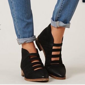 Free People Suede Pointed Ankle Boots